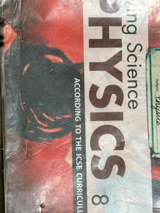 Living Science ICSE Class 8 Physics Book