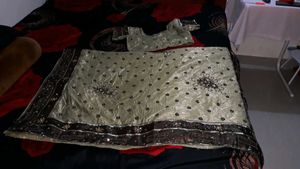 New Heavy Bridal Saree With BlouseFrom Kalyan Silk