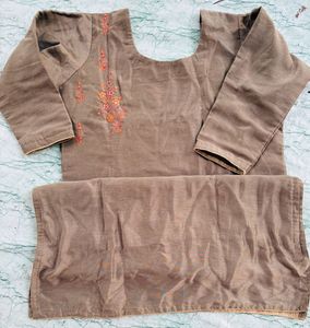 Elegant Kurta Set with Dupatta