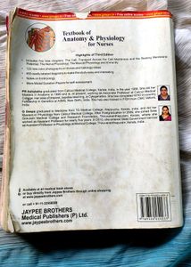 Textbook Of Anatomy &amp; Physiology For Nurses