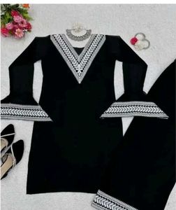 Elegant Black Kurta Set
