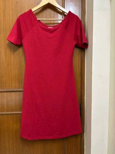 Zara Trafaluc Red Mini Dress