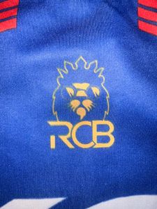 RCB Cricket Jersey - Fan Gear