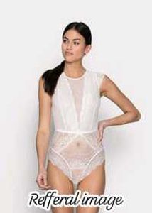 White Lace Bodysuit