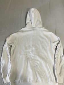 H&amp;M White Graphic Print Hoodie