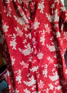 MAROON COLOUR KURTI 👗