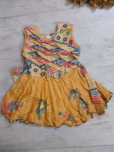 Set Of 4 Frocks For 1-2 Yrs Old Girl