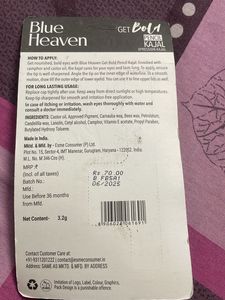 Blue Heaven Kajal Pencil