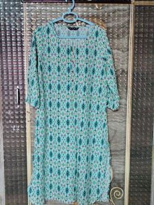 Patterned Tunic Kurta For Women