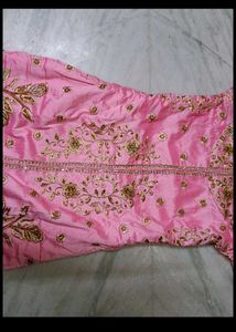 Pink Embroidered Kurta Set