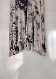 Tie Dye Black Tank Top