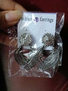 New Silver Earing