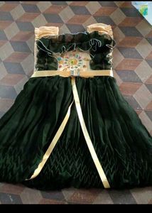 Dark Green Baby Doll Firok