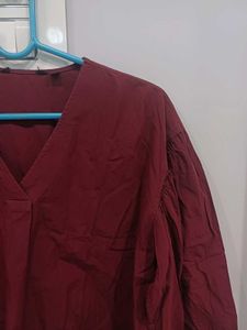 Brown Cotton Top