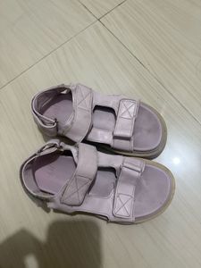 H&M Lavender Chunky Velcro Sandals