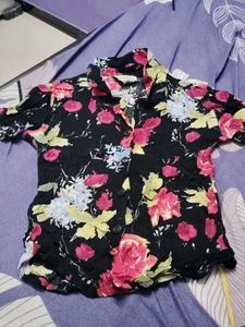 Stylish Crop Shirt For Women's