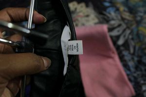 H&amp;M Black Faux Leather Pants