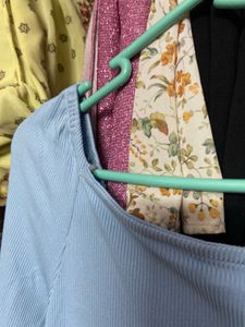Light Blue Midi Dress
