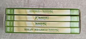 FULL SET OF &#34;SHREK&#34; SERIES DVDs
