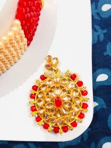 I’m Selling This Beautiful Red Kundan Necklace