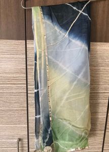 Dupatta leheriya with Gota border