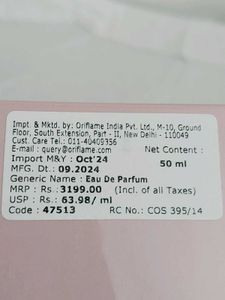 Oriflame Miss Giordani Perfume