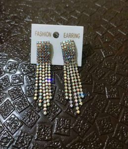 Party Wear Diamond Earrings