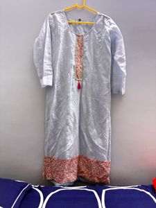 Elegant Grey Kurta