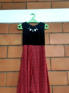 Chic Black &amp; Pink Party Dress