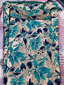 Green Floral Lehenga