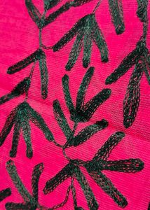 Doriya Kurta With Dupatta Thread Embroidery