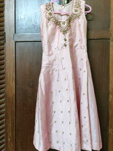 Cute Pink Ethnic Dress