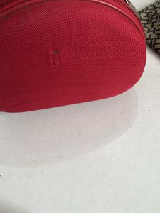 Red Fabric Pouch