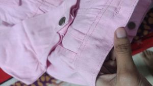 Cute Pink Denim Jacket