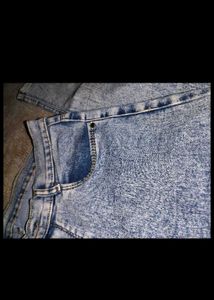 Acid Wash Denim Jeans