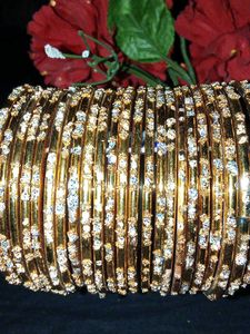 Golden Chudi Set