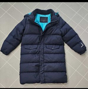 Navy Blue Padded Jacket