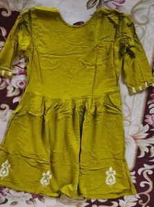 Olive Green Kurti