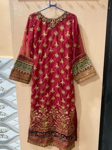 Elegant Embroidered Kurta