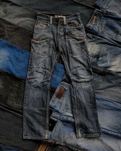 KUBAYASHI STRAIGHT BIKER JEANS