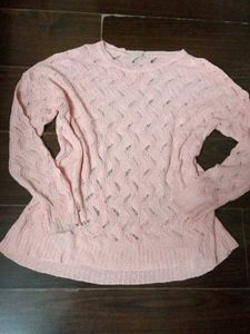 Light Pink Knit Sweater