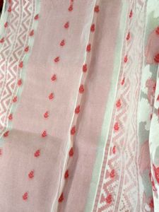 Red &amp; White Patterned Fabric