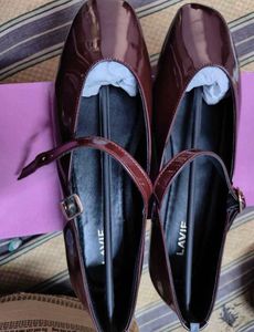 Burgundy Women Ballerina