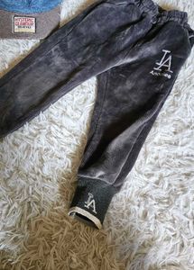 Stylish Grey Corduroy Pants