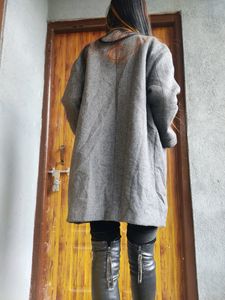 Korean Dark Grey Coat