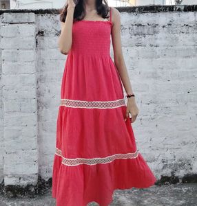 Pintresty Pink Maxi Dress 👄