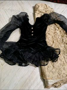 Elegant Black Ethnic Gown