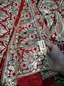 Heavy Work Bridal Wear Saree