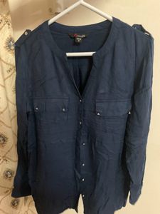 Navy Blue Shirt