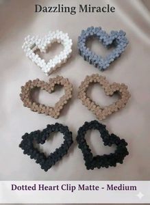 Glossy Flower Hair Clips